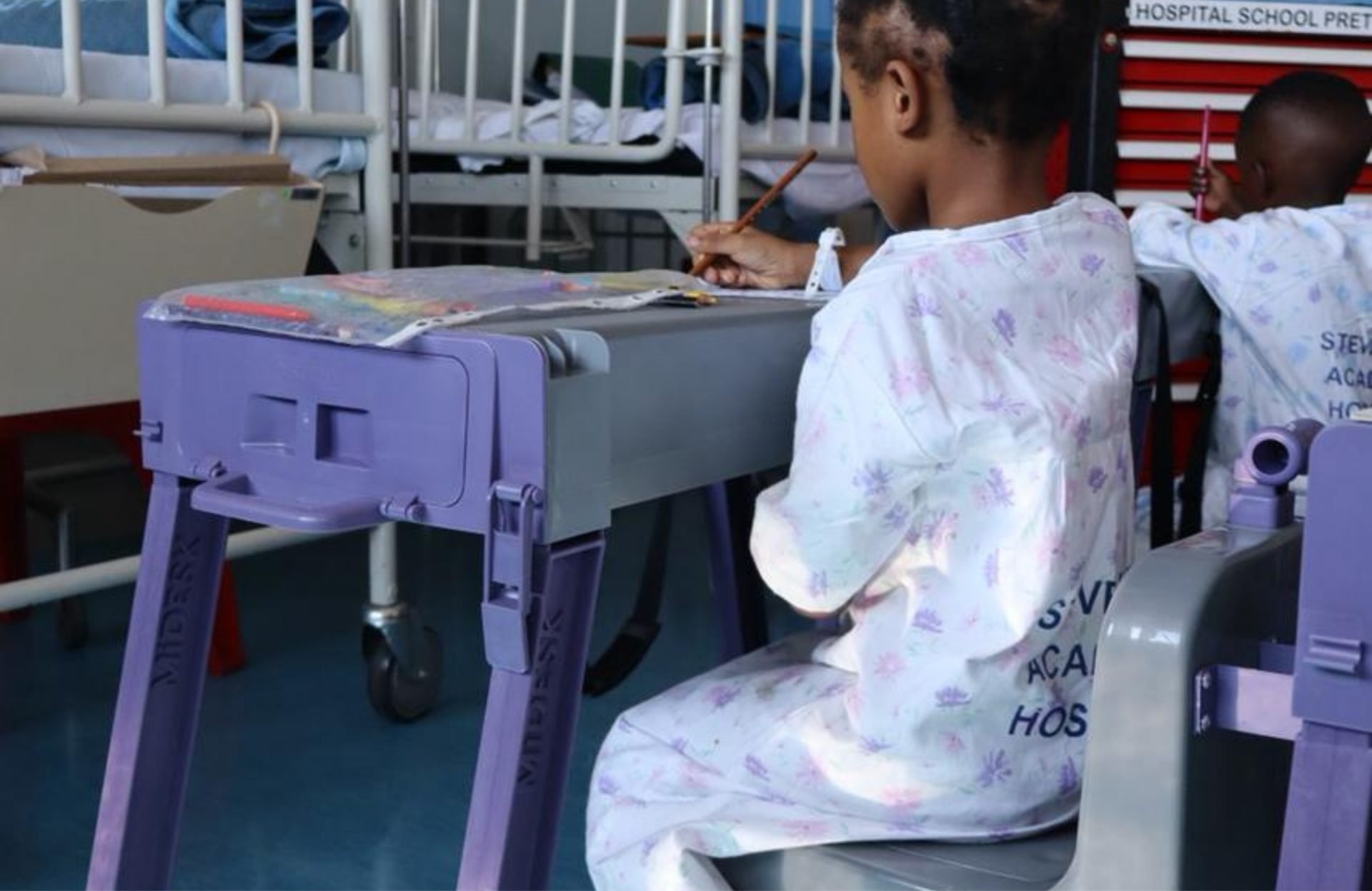 The Wheelie Schoolbag Initiative Transforming Hospital Rooms into Classrooms for Sick Children