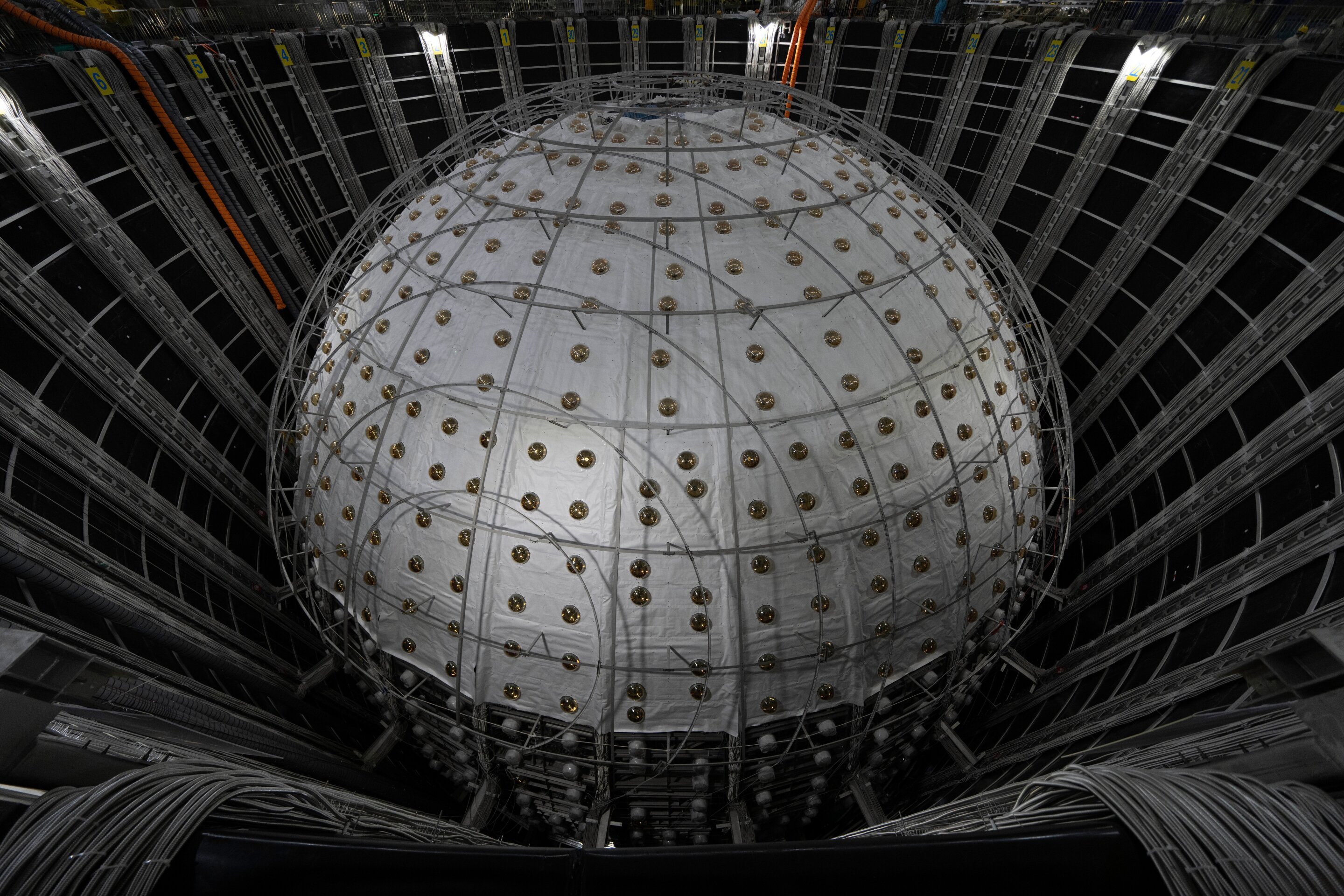 An underground detector in China unveils its first major findings about mysterious ghost particles