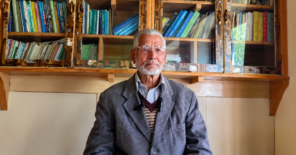 How a Self-Taught Kargil Poet Spent 50 Years Keeping Ladakh’s Balti Language Alive