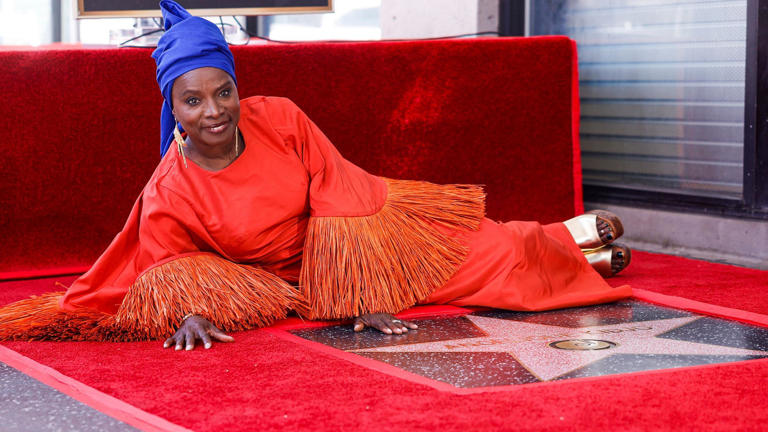 Angélique Kidjo becomes the first Black African honored with a star on the Hollywood Walk of Fame